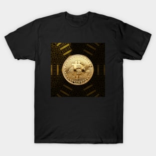 Bitcoin Gold Cryptocurrency Digital Assets T-Shirt